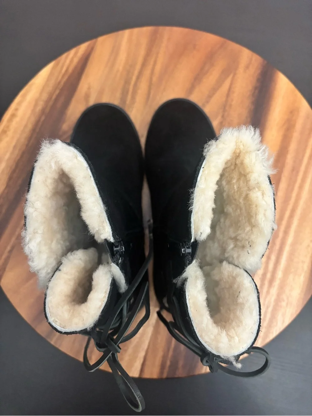 Koolaburra by Ugg Black Shazi Short Boots Size 6